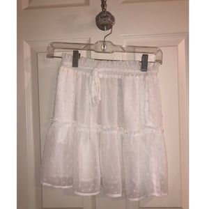 Princess Polly White Mini Skirt
